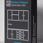 Tải Phần Kitchen Cabinet Generator v4 for 3ds Max Full Crack + Portable Key Cho Windows Mới Nhất